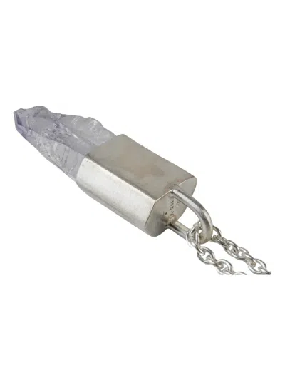 Parts Of Four Amethyst Necklace In Metallic