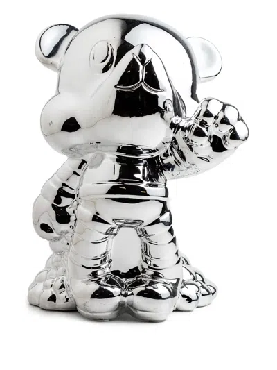 Linda Farrow Bear Figurine In Silver