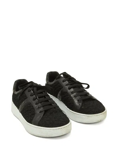 Pre-owned Bottega Veneta Intrecciato Leather Platform Sneakers