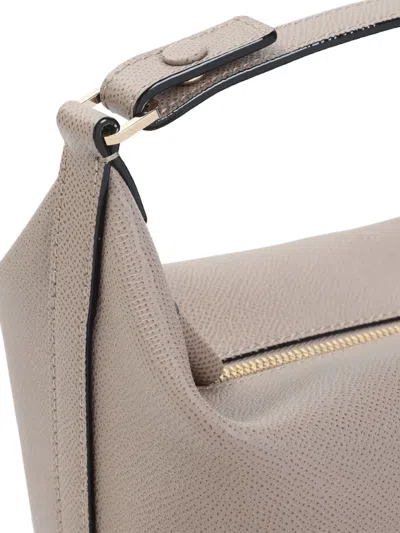 Valextra Mini Top Handle Leather Bag