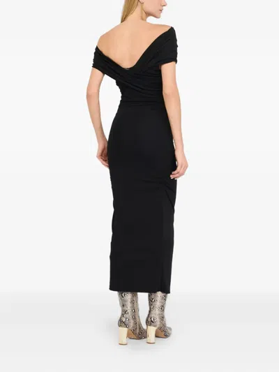 Liu •jo Jersey Dress In Black
