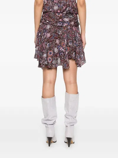 Isabel Marant Étoile Berenicia Skirt In Brown
