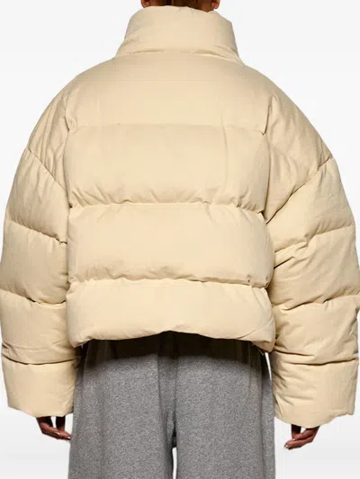 Entire Studios Mml Puffer Cotton Jacket In Neutral
