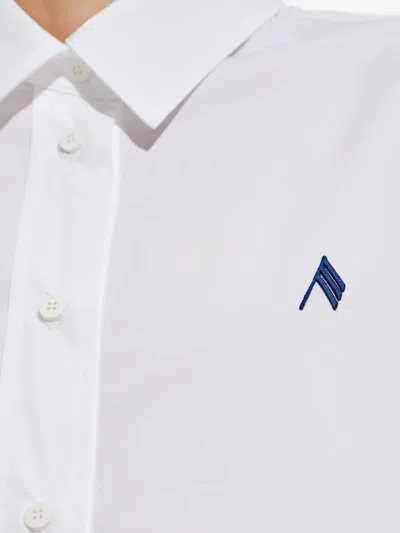 Attico Diana Shirt In White