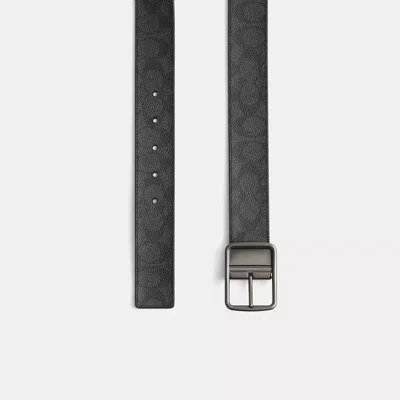 Coach Restored Harness Buckle Cut To Size Reversible Belt, 38mm