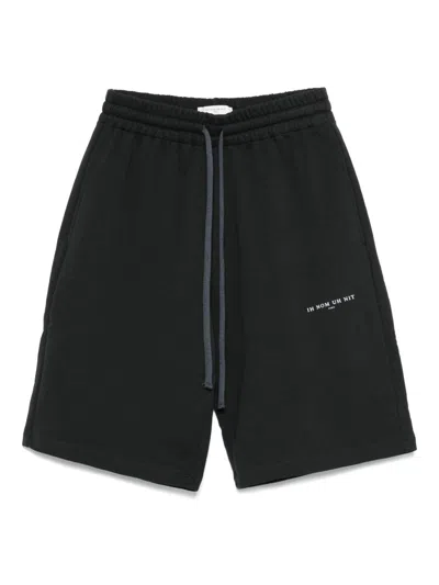 Ih Nom Uh Nit Shorts Logo In Blue