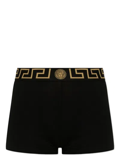 Versace Boxer Shorts With Greek Edge