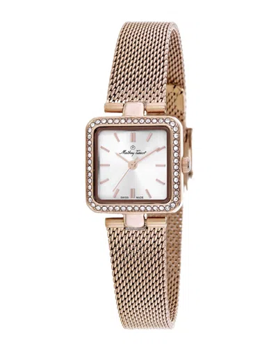 Mathey-tissot Women's Fleury Xiv Silver Dial Watch