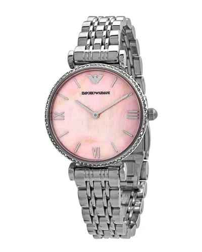 Armani Collezioni Armani Women's T-bar Watch In Metallic