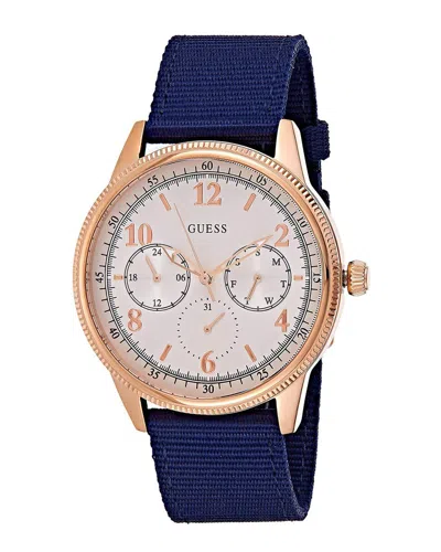 Guess Men's Aviator Watch In Blue
