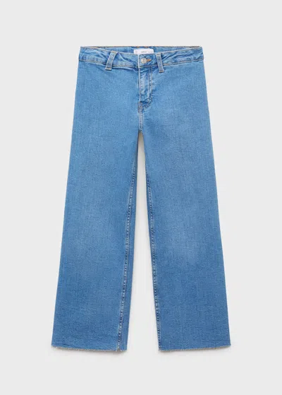 Mango Jeans Medium Blue In Blue