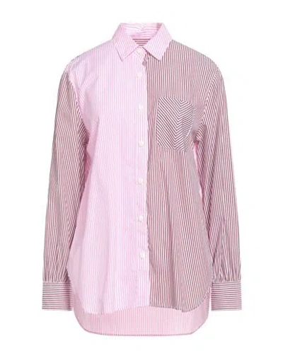 Rag & Bone Woman Shirt Pink Size S Cotton In Pink