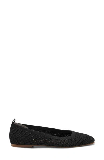 Lucky Brand Daneric Womens Perforated Square Toe Ballet Flats