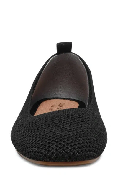 Lucky Brand Daneric Womens Perforated Square Toe Ballet Flats