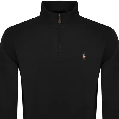 Ralph Lauren Half Zip Sweatshirt Black