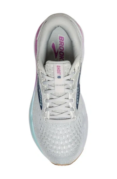Brooks Ghost 16 Running Shoe In Gray