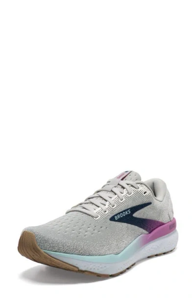 Brooks Ghost 16 Running Shoe In Gray