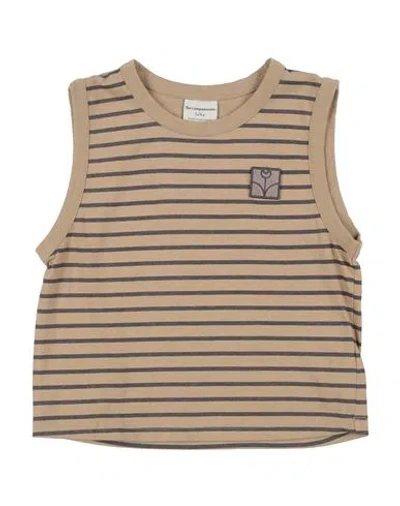 The Campamento Toddler Boy T-shirt Light Brown Size 7 Cotton In Brown
