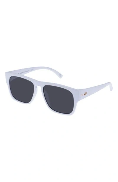 Le Specs Transmission 56mm D-frame Sunglasses