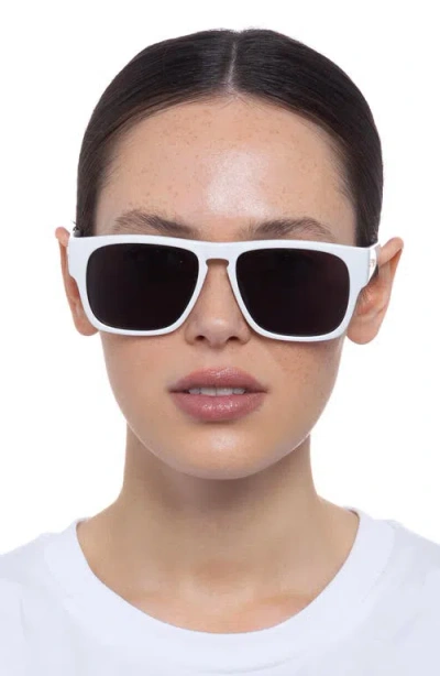 Le Specs Transmission 56mm D-frame Sunglasses