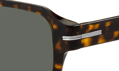 Hugo Boss 53mm Flat Top Sunglasses