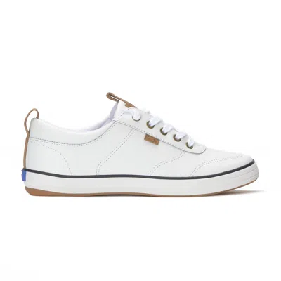 Keds Women's Center Iii Leather Slip On Leather Sneakers