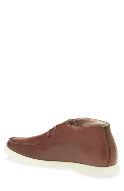 Hugo Boss Boss Sienne Chukka Sneaker In Brown