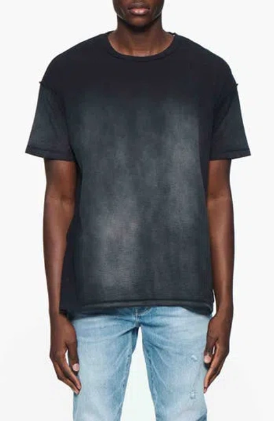 Purple Brand Textured Inside Out Cotton Graphic T-shirt