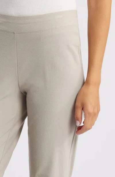 Eileen Fisher Cropped Stretch Crepe Skinny Pants