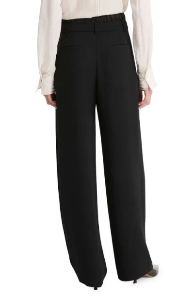 Vince Mid Rise Double Waistband Drawstring Pant