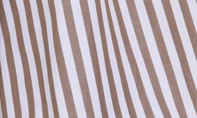 Rag & Bone Maura Stripe Cotton Poplin Button-up Shirt In White