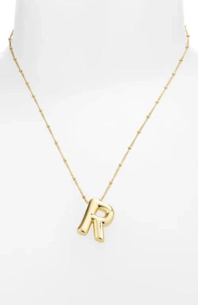 Leith 3d Initial Pendant Necklace