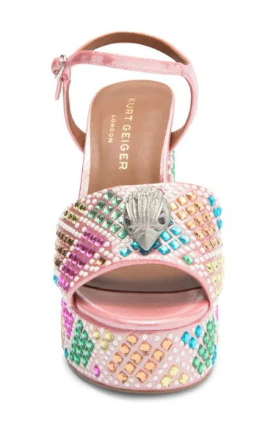 Kurt Geiger London Kensington Platform Ankle Strap Sandal