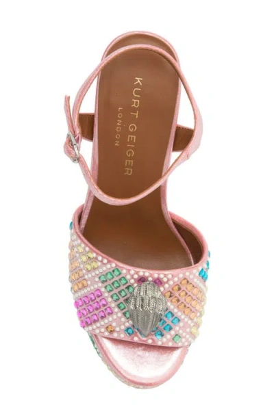 Kurt Geiger London Kensington Platform Ankle Strap Sandal
