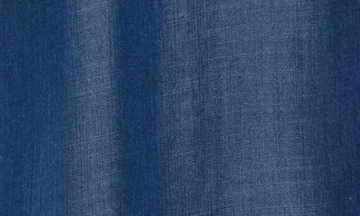Splendid Chambray Polo Top In Blue