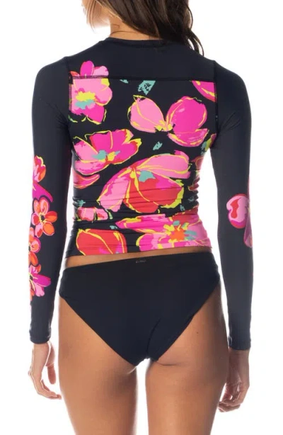 Maaji Flory Diver Upf 50+ Rashguard Top