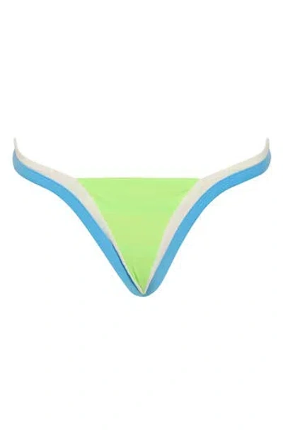Maaji Trinity Bikini Bottoms In Green