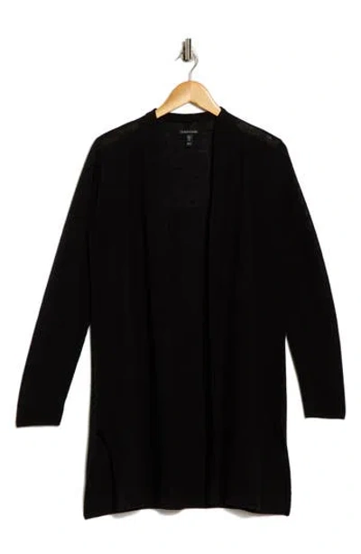 Eileen Fisher Long Organic Linen & Organic Cotton Cardigan