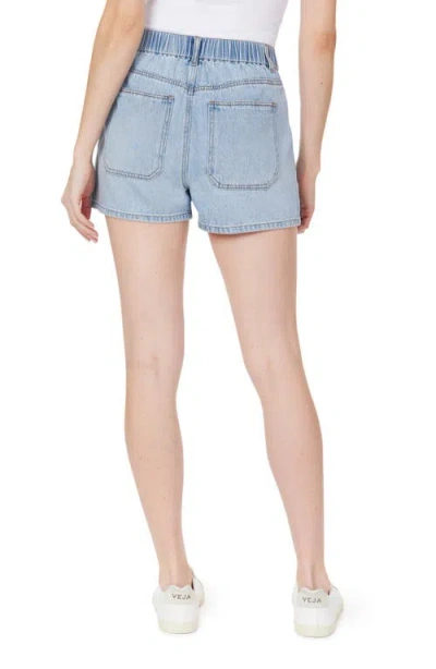 Kensie The Patch Pocket Denim Shorts In Blue