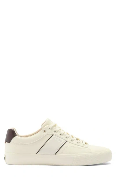 Hugo Boss Boss Aiden Tennis Sneaker In Brown