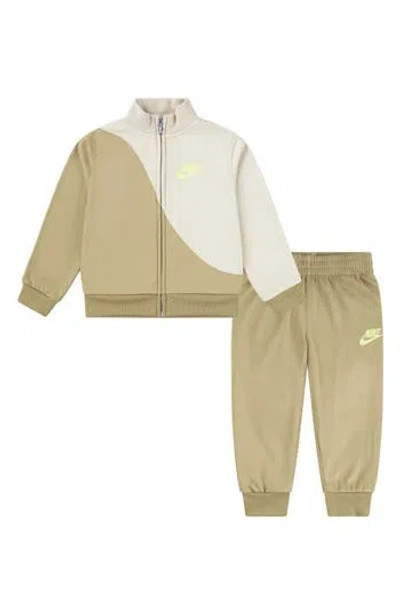 Nike Kids' Sportswear On The Move Dri-fit Jacket & Joggers Set In Neutral