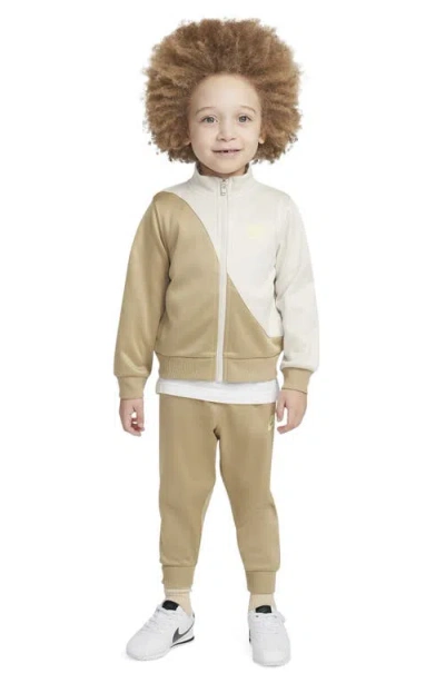 Nike Kids' Sportswear On The Move Dri-fit Jacket & Joggers Set In Neutral