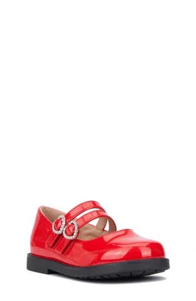 Olivia Miller Kids' Lively Nine Flat In Red