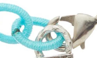 Juvell 18k Plated Silk Link Bracelet