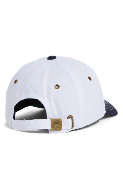 Brooks Brothers Logo Patch Baseball Cap