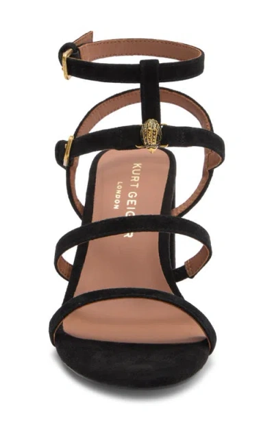 Kurt Geiger London Hampton Gladiator Sandal In Black