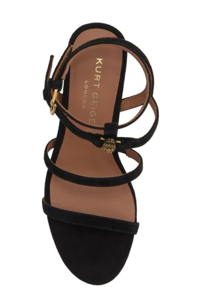 Kurt Geiger London Hampton Gladiator Sandal In Black