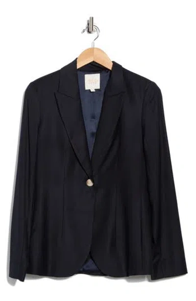 Twp Single Breast Dinner Jacket In Black