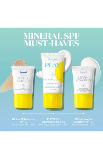 Supergoop !® Mineral Spf 3-piece Starter Set