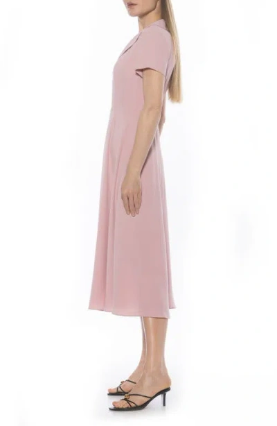Alexia Admor Jackie Asymmetric Collared Dress